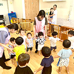 保育園の知育タイム/我如古園