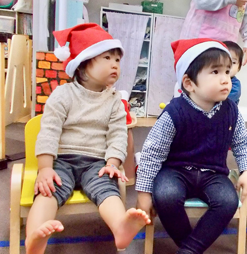 保育園「クリスマス会」我如古園
